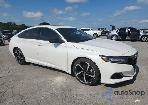 2021 Honda Accord Sport z USA, uszkodzony, nr VIN 1HGCV2F39MA000706